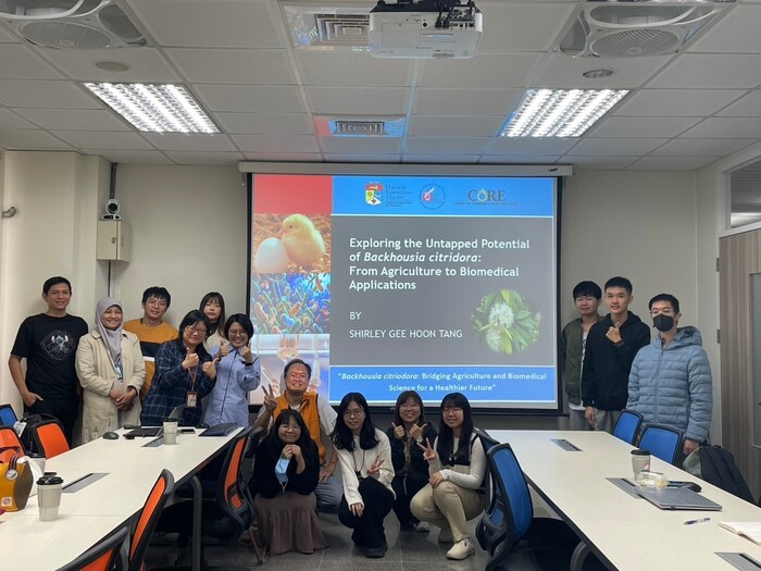 2024/12 馬來西亞National University of Malaysia 訪問學者講座圖片
